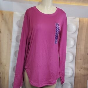 NWT Favorite Long Sleeve Pink Super Soft Tops Size XXL